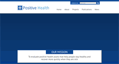 Desktop Screenshot of positivehealthresearch.org